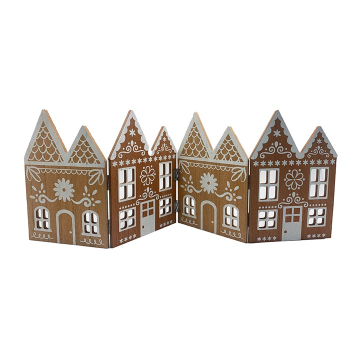 59cm Wooden Gingerbread House Christmas Village Decoration