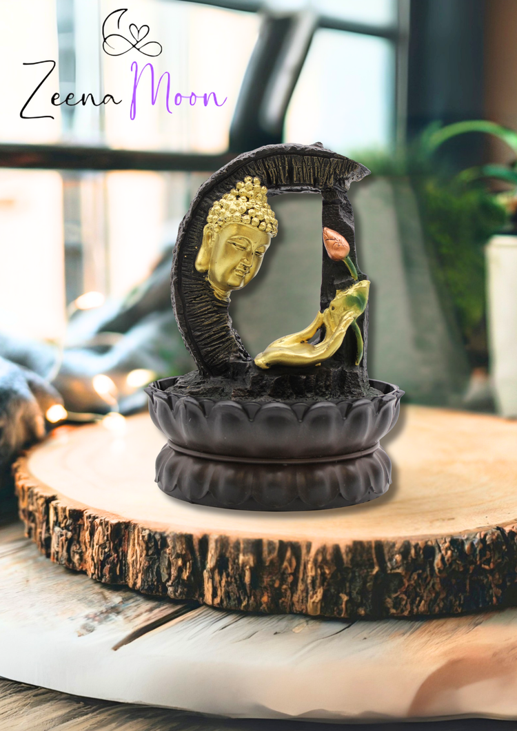 Tabletop water feature indoor decorative fountain – Zeena Moon UK