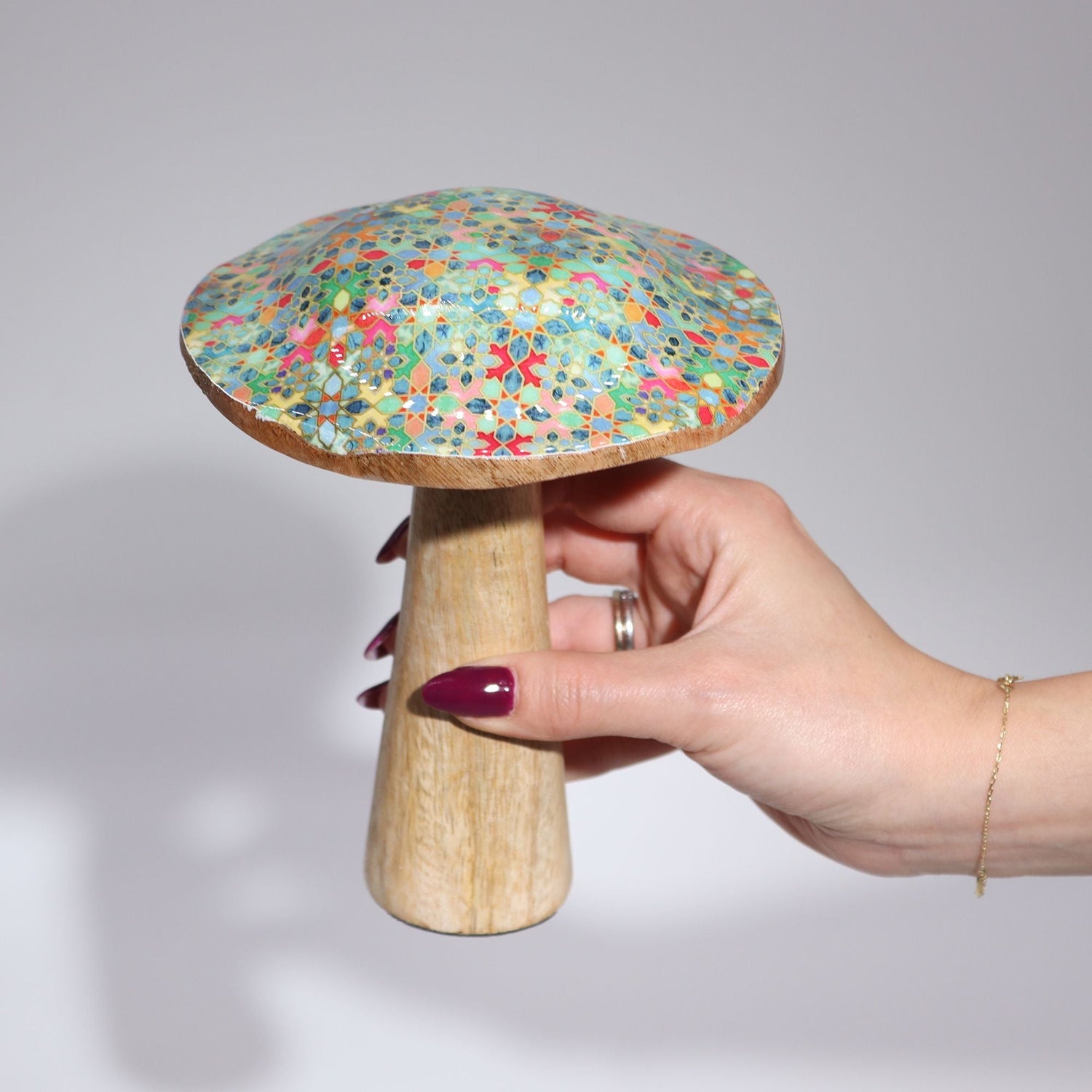 Wooden Mushrooms
