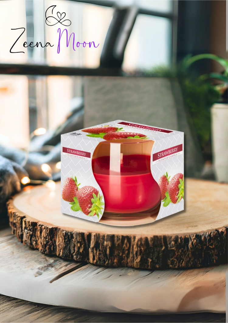Scented Glass Jar Candles