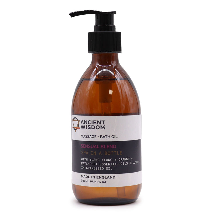 Aromatic massage oil for relaxation and self care – Zeena Moon UK