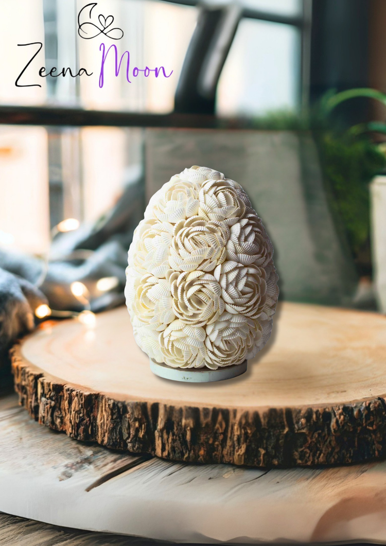 Boho decorative sea shell lamp – Zeena Moon UK