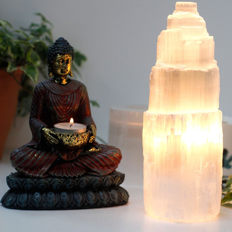 Selenite Lamps