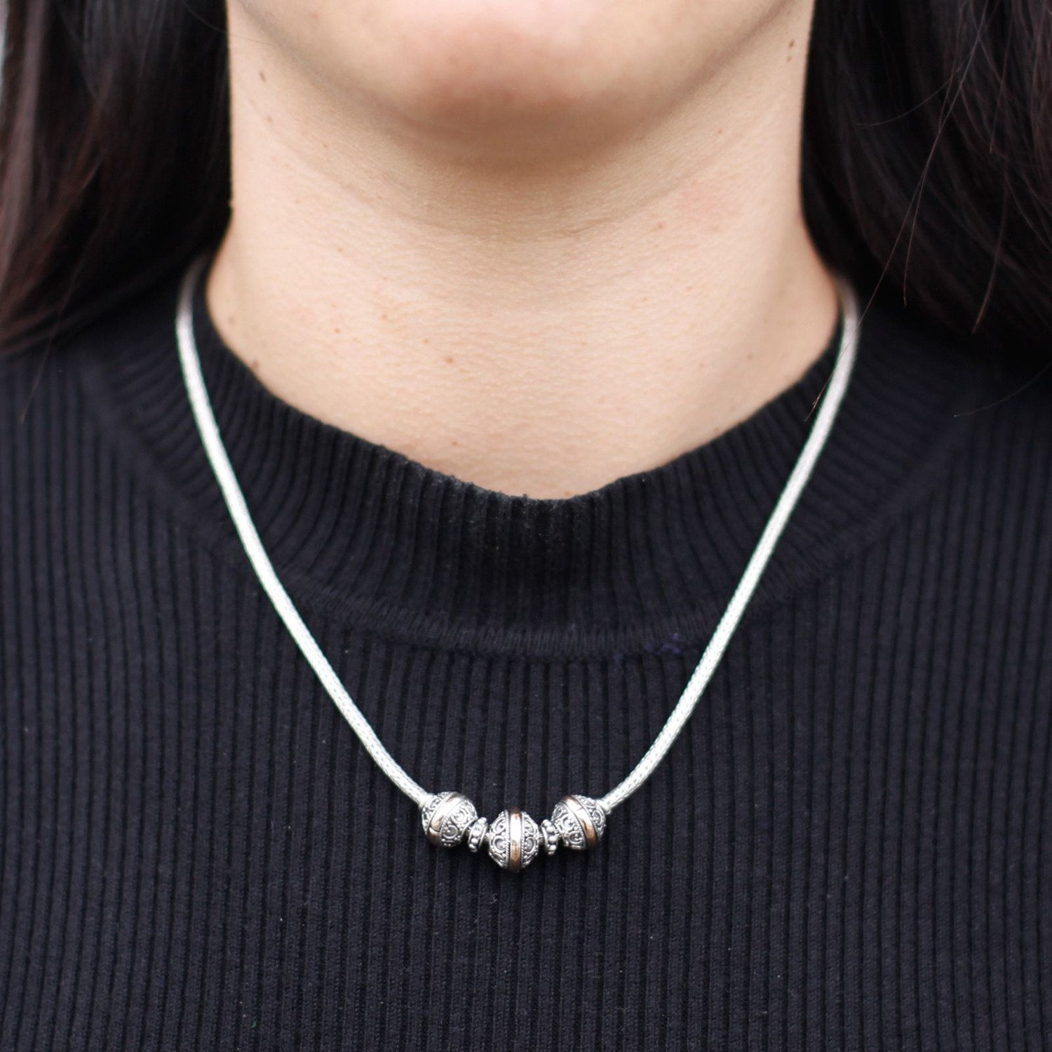 Silver and Gold Necklaces