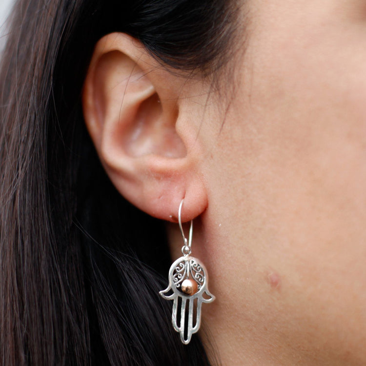 Silver & Gold Earrings