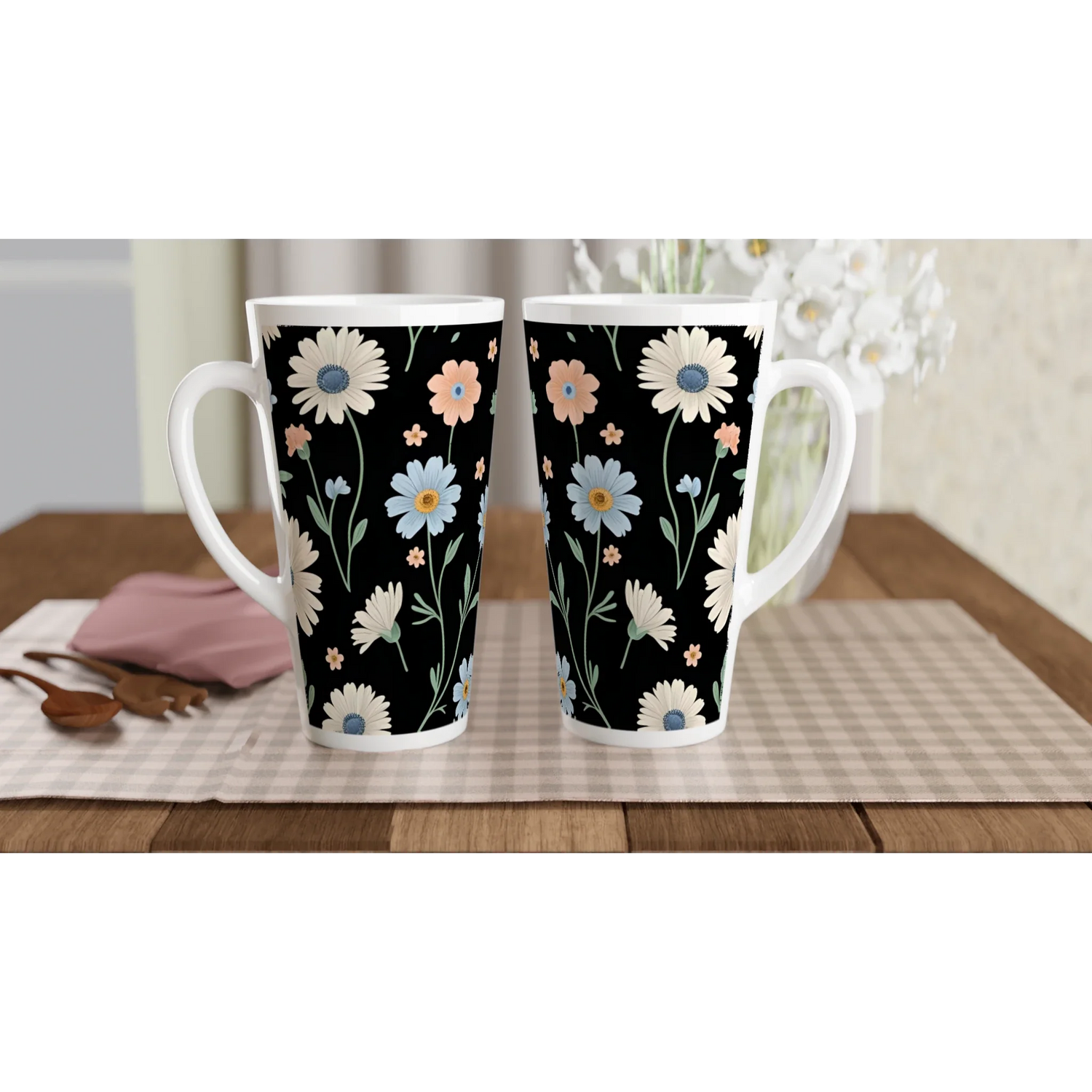 Latte Ceramic Mugs