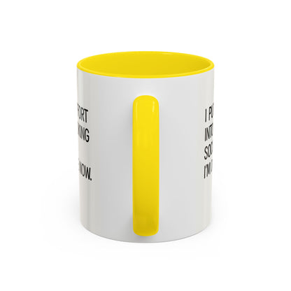 Funny Social Coffee Mug for Introverts, Unique Gift for Friends, Office Humour Mug, Black Accent Mugs, Sarcastic Coffee Cup