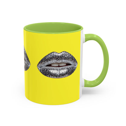 Electric Kiss Mug Accent Coffee Mug (11, 15oz)