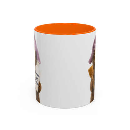 Funny Cat Coffee Mug, Gift for Cat Lovers, Cute Pet Mug, Animal Lover's Drinkware, Fun Coffee Cup, Unique Cat Themed Kitchenware