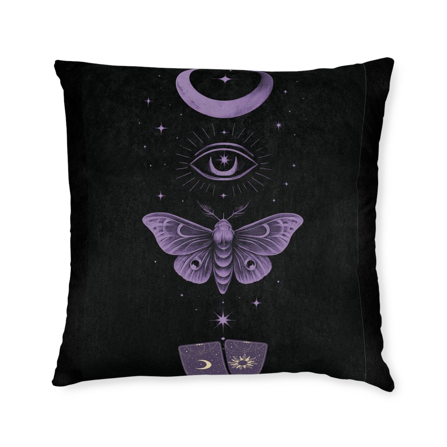 Mystical Square Cushion with Butterfly & Crescent Moon Design, Boho Decor, Witchy Home Accent, Astrology Gift, Cosy Vibes, Unique Throw [...]