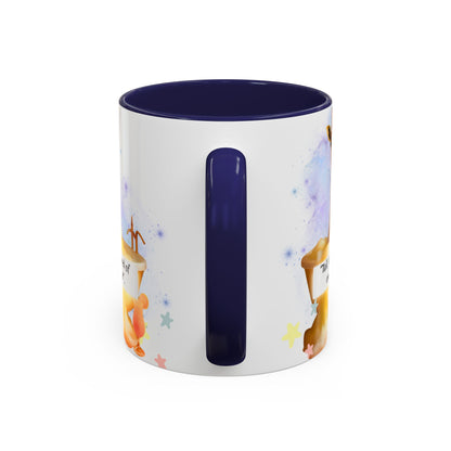 Giraffe Humour Accent Coffee Mug - Funny Gift, Quirky Kitchen Decor, Ideal for Birthdays, Christmas, Office