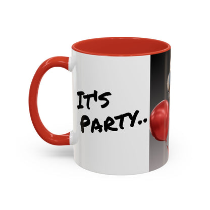 Skeleton Party Time Accent Coffee Mug (11, 15oz)