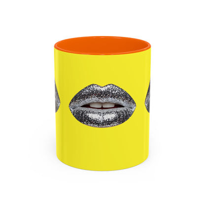 Electric Kiss Mug Accent Coffee Mug (11, 15oz)