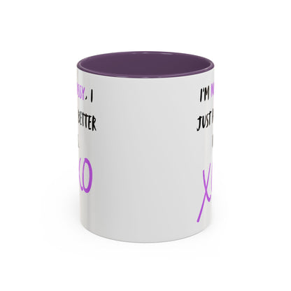 I'm not bossy Accent Coffee Mug (11, 15oz) - Motivational Ceramic Cup for Daily Inspiration, Perfect Gift for Friends, Cosy Vibes, Home & Office [...]