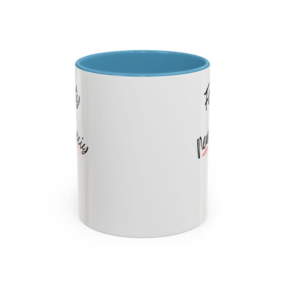 White Feisty And Neurospicy Accent Coffee Mug (11, 15oz)