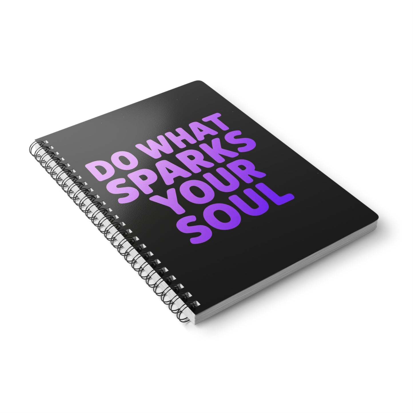 Inspirational Wirobound Notebook, Journaling, Gift for Students, Artists, Self-Discovery, Motivation, Creative Writing