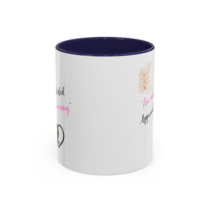 Zen Mode Activated Coffee Mug - Black Accent, Approval Unnecessary, Motivational Gift for Self-Care Lovers, Birthday Mug, [...]