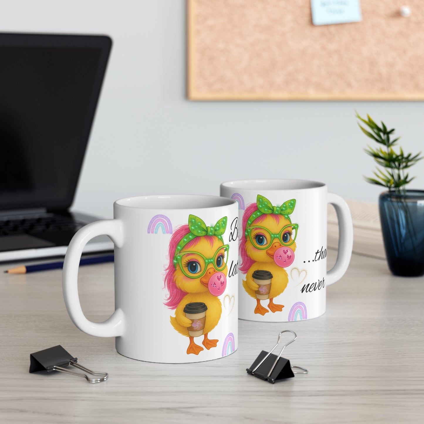 Cute Coffee Mug with Duck Design, Adorable Gift for Animal Lovers, Birthday or Just Because!