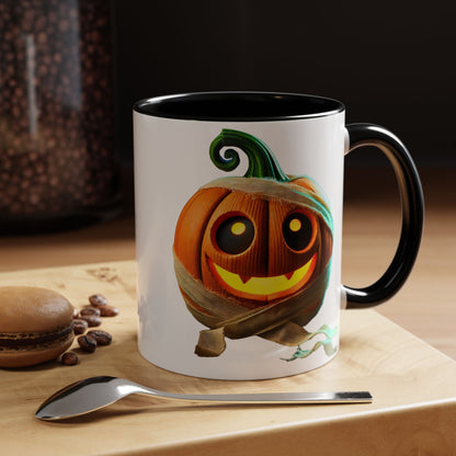 Mummy's Favourite.... Little Nightmare Pumpkin Accent Coffee Mug (11, 15oz)
