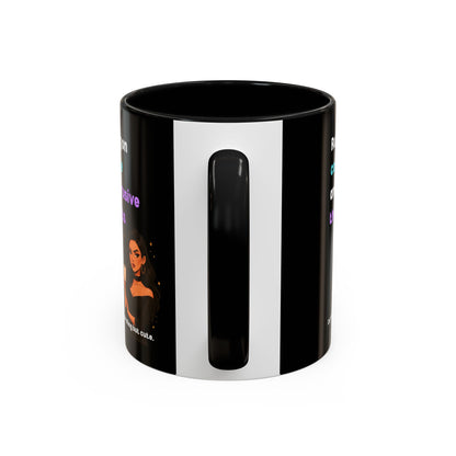 Running on Caffeine & Intrusive Thoughts Mug | Funny Overthinker Coffee Mug