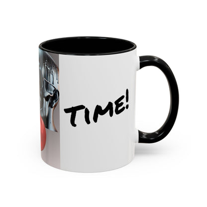 Skeleton Party Time Accent Coffee Mug (11, 15oz)
