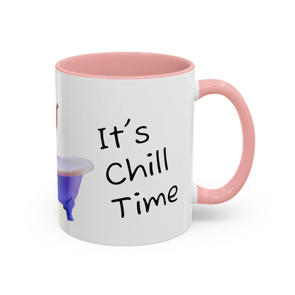 It's Chill Time Elephant Bath Accent Coffee Mug (11, 15oz)