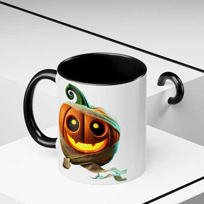 Mummy's Favourite.... Little Nightmare Pumpkin Accent Coffee Mug (11, 15oz)