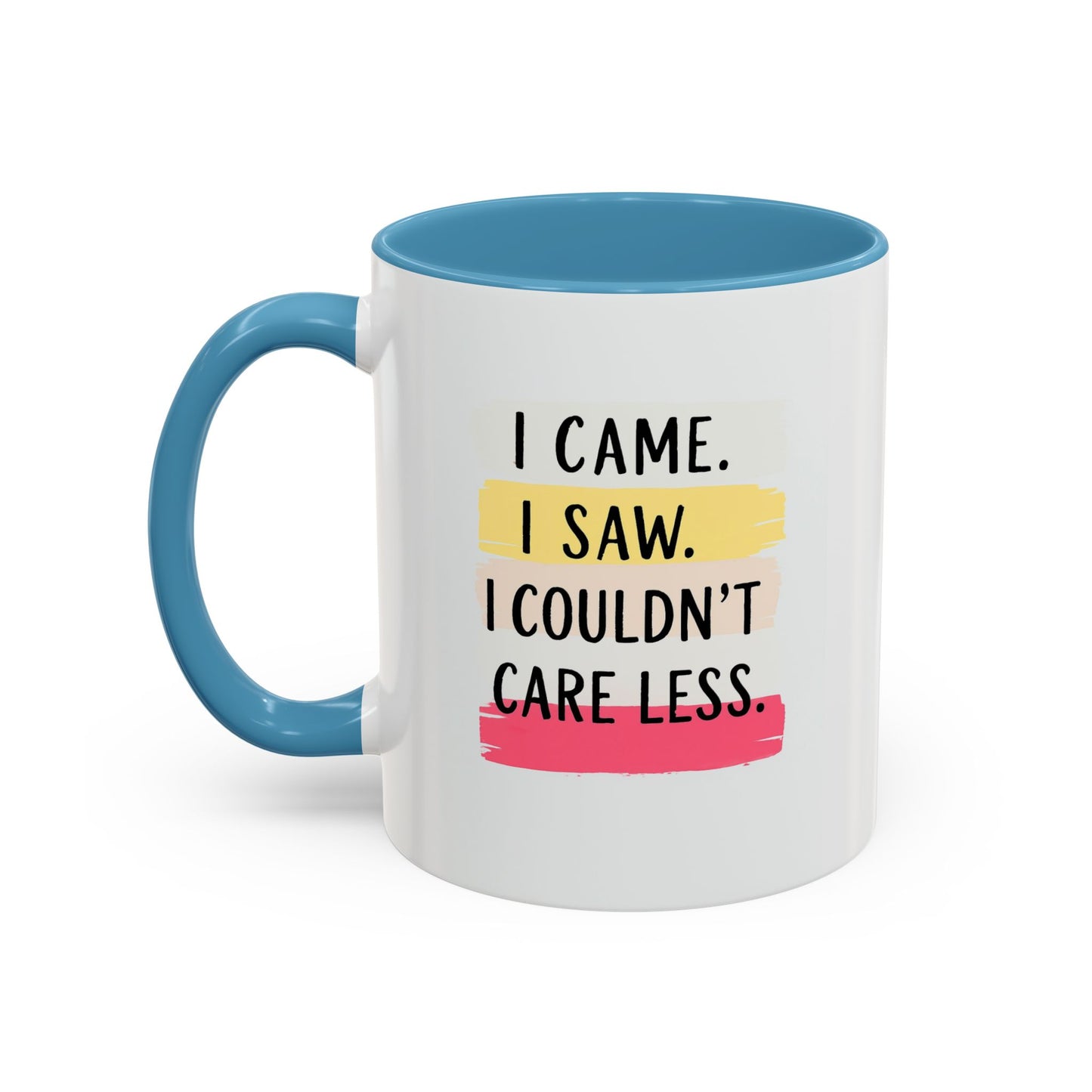 I Came, I Saw Coffee Mug - Funny Accent Mug for Home or Office, Gift for Friends, Conversation Starter, Quirky Drinkware