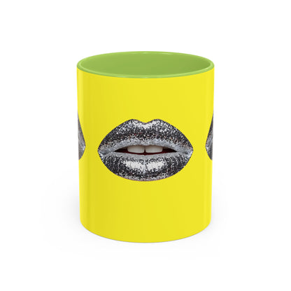 Electric Kiss Mug Accent Coffee Mug (11, 15oz)