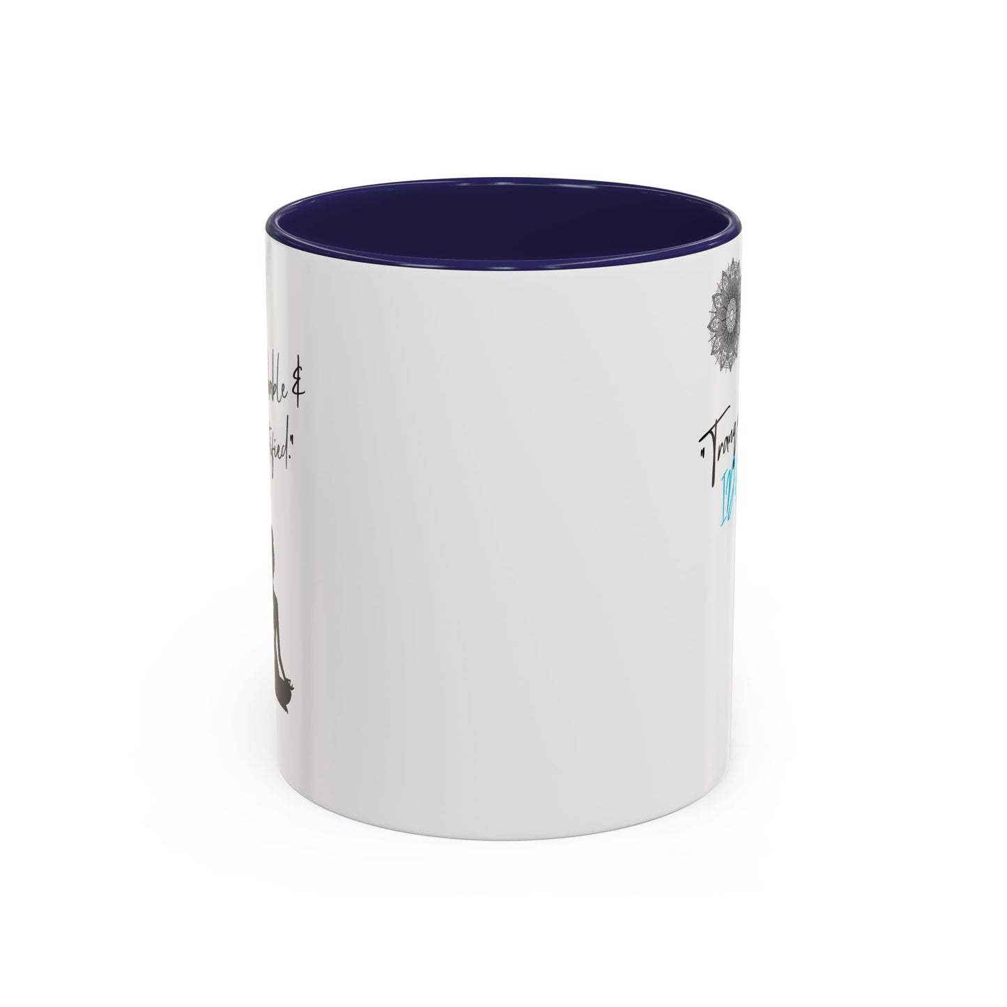 Tranquil Meditation Coffee Mug | Mindfulness Gift, Yoga Lover Mug, Wellness Decor, Personalized Tea Cup, Chakra Coffee Mug