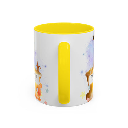 Giraffe Humour Accent Coffee Mug - Funny Gift, Quirky Kitchen Decor, Ideal for Birthdays, Christmas, Office