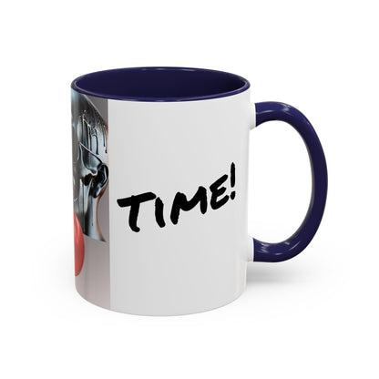 Skeleton Party Time Accent Coffee Mug (11, 15oz)