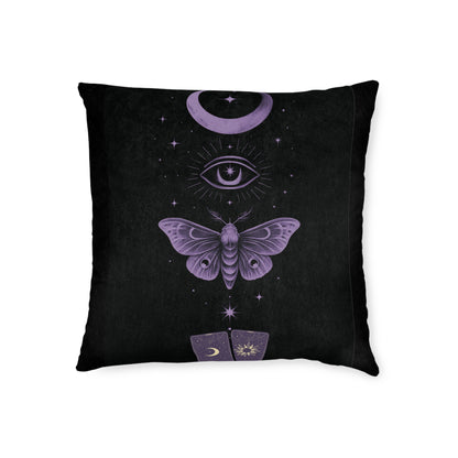 Mystical Square Cushion with Butterfly & Crescent Moon Design, Boho Decor, Witchy Home Accent, Astrology Gift, Cosy Vibes, Unique Throw [...]