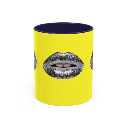 Electric Kiss Mug Accent Coffee Mug (11, 15oz)