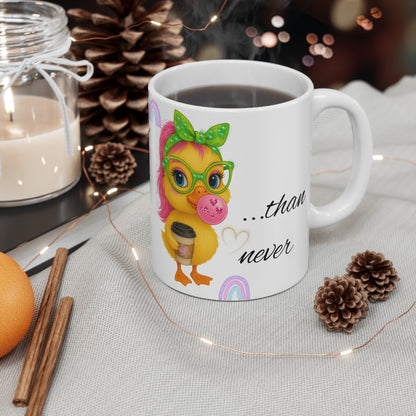 Cute Coffee Mug with Duck Design, Adorable Gift for Animal Lovers, Birthday or Just Because!