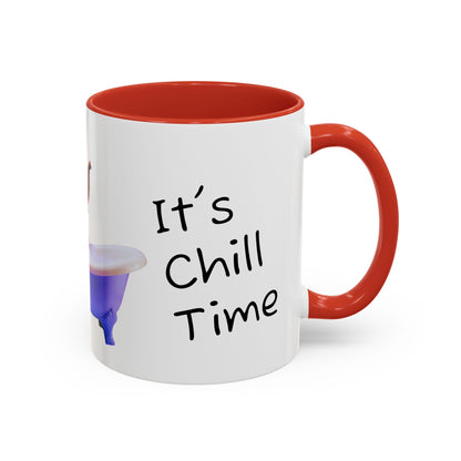 It's Chill Time Elephant Bath Accent Coffee Mug (11, 15oz)