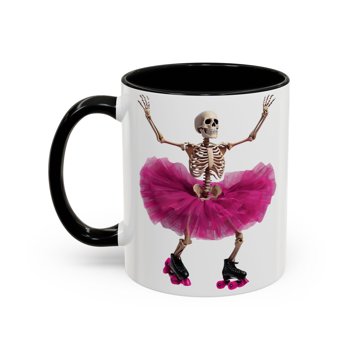 Skater Ghoul Accent Coffee Mug (11, 15oz)