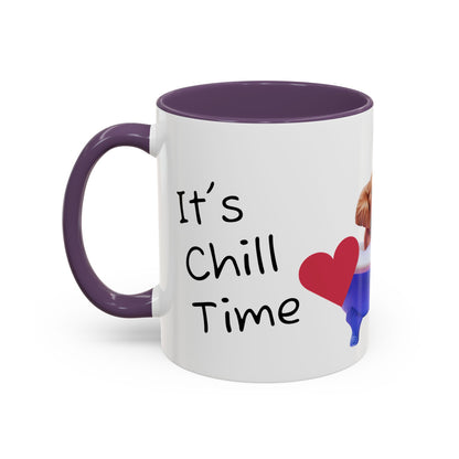It's Chill Time Elephant Bath Accent Coffee Mug (11, 15oz)