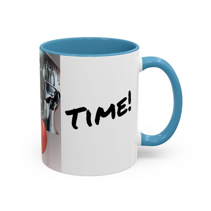 Skeleton Party Time Accent Coffee Mug (11, 15oz)