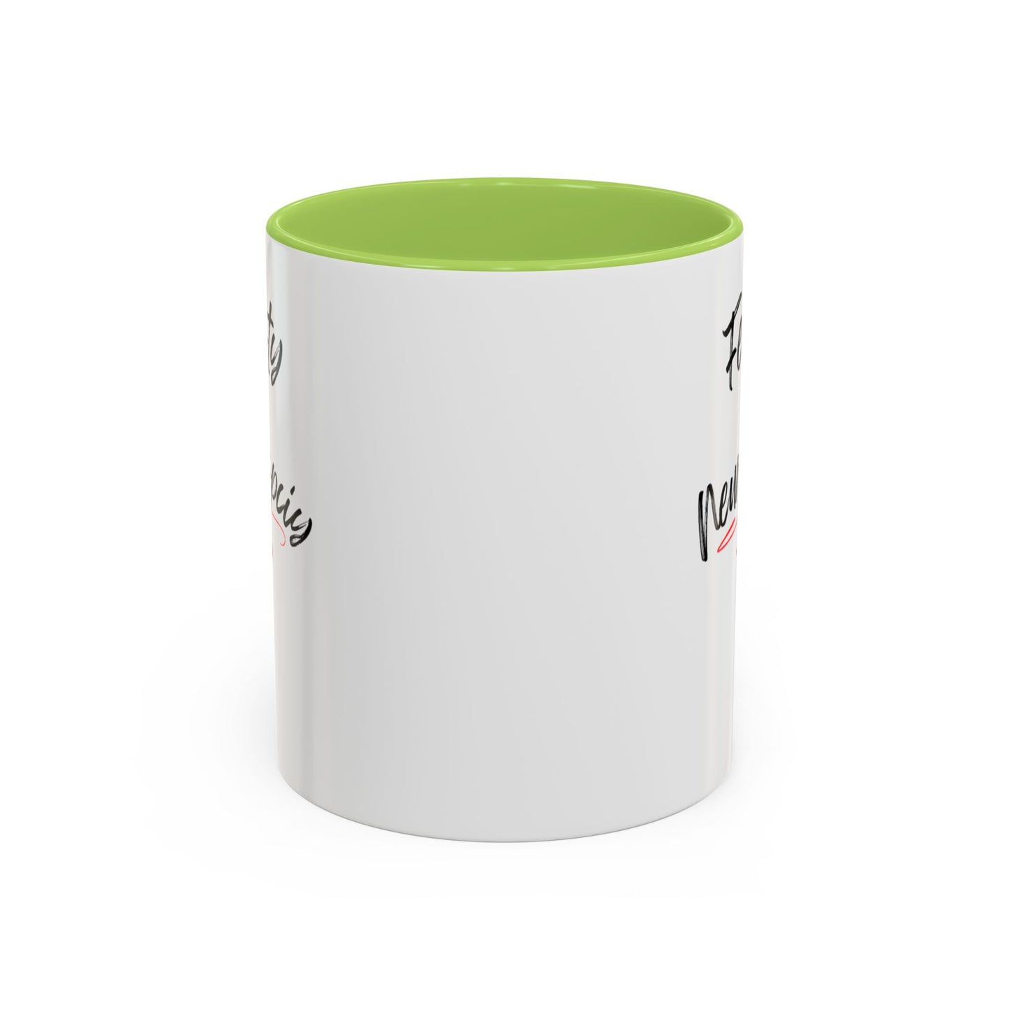 White Feisty And Neurospicy Accent Coffee Mug (11, 15oz)