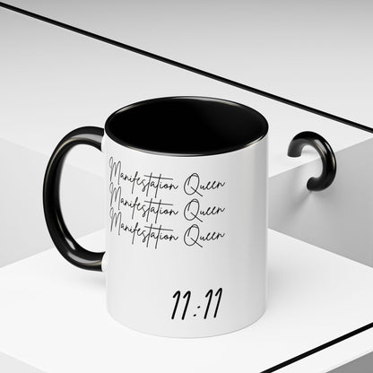 Manifestation Queen Accent Coffee Mug (11, 15oz)