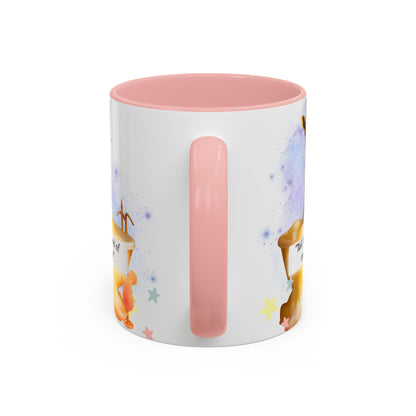 Giraffe Humour Accent Coffee Mug - Funny Gift, Quirky Kitchen Decor, Ideal for Birthdays, Christmas, Office