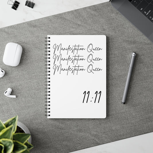 Manifestation Queen Softcover Notebook, A5 | Journal for Dreamers & Planners | Perfect for Self-Care, Goal Setting, Gift for Her