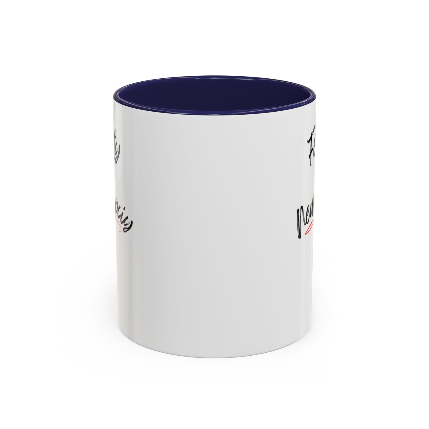 White Feisty And Neurospicy Accent Coffee Mug (11, 15oz)