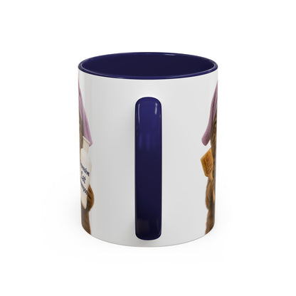 Funny Cat Coffee Mug, Gift for Cat Lovers, Cute Pet Mug, Animal Lover's Drinkware, Fun Coffee Cup, Unique Cat Themed Kitchenware