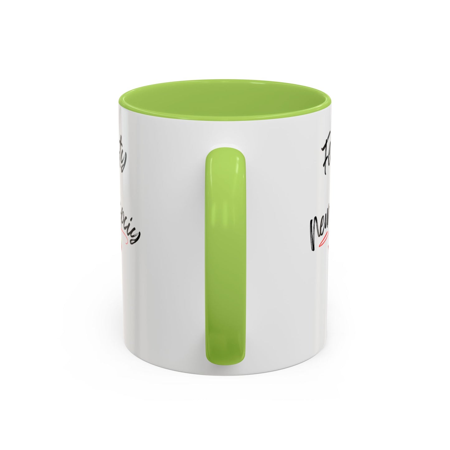 White Feisty And Neurospicy Accent Coffee Mug (11, 15oz)