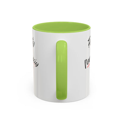 White Feisty And Neurospicy Accent Coffee Mug (11, 15oz)