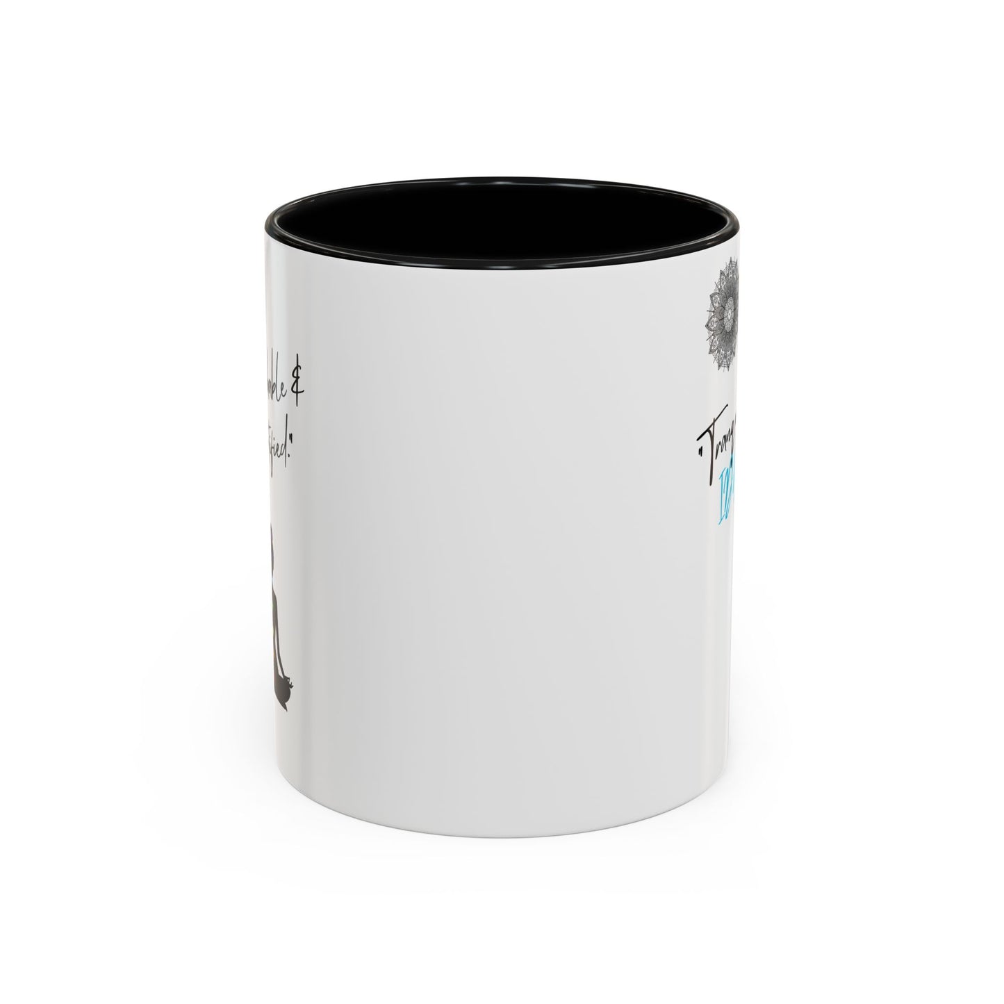 Tranquil Meditation Coffee Mug | Mindfulness Gift, Yoga Lover Mug, Wellness Decor, Personalized Tea Cup, Chakra Coffee Mug