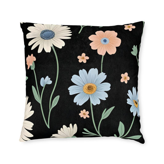 Floral Accent Cushion | Home Decor, Couch Cushion, Bedroom Decoration, Farmhouse Style, Gift for Her