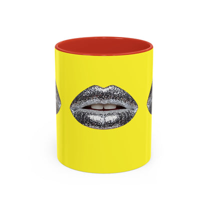 Electric Kiss Mug Accent Coffee Mug (11, 15oz)